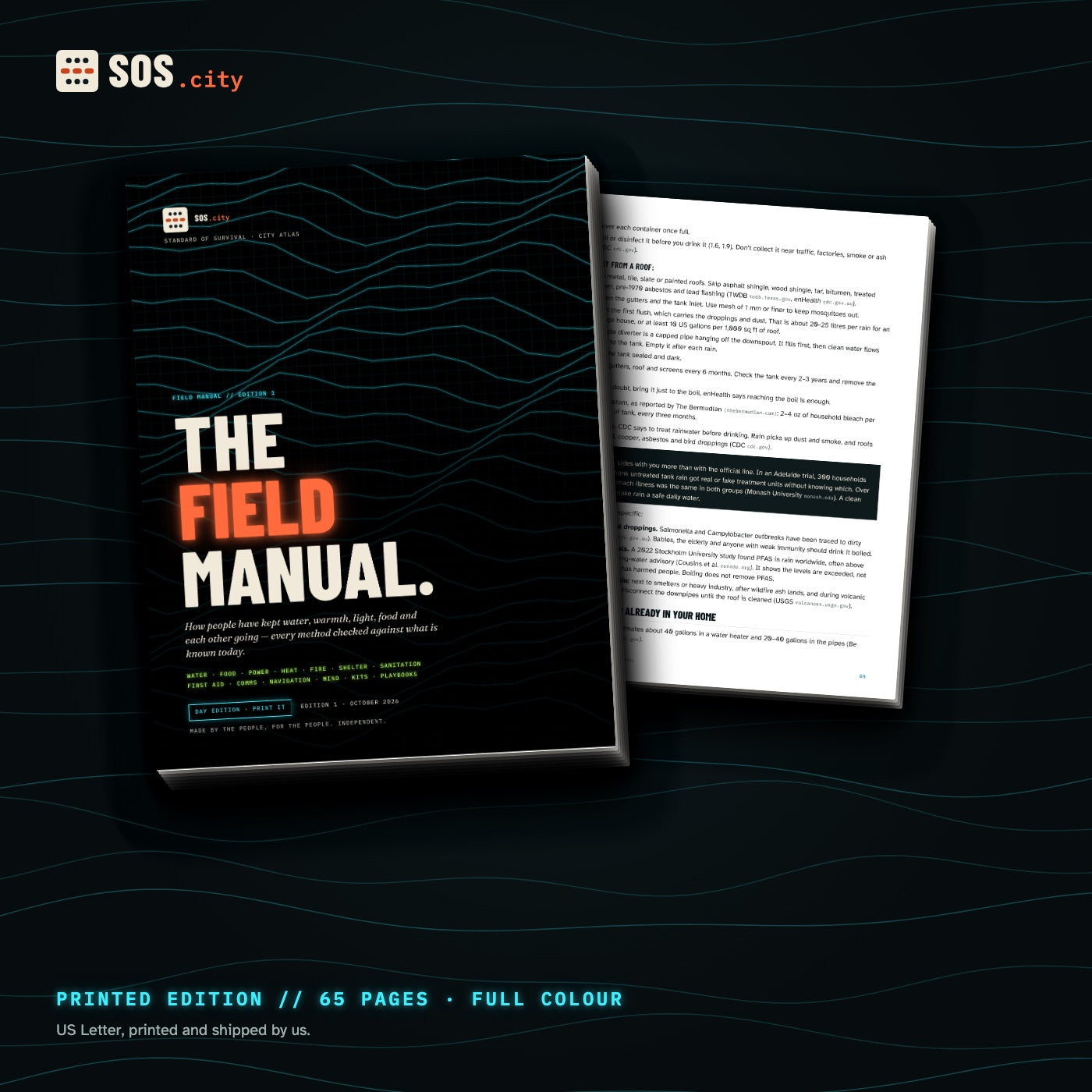The Field Manual, printed edition