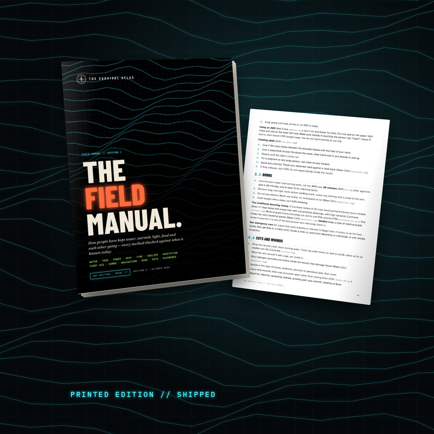 The Field Manual, printed edition